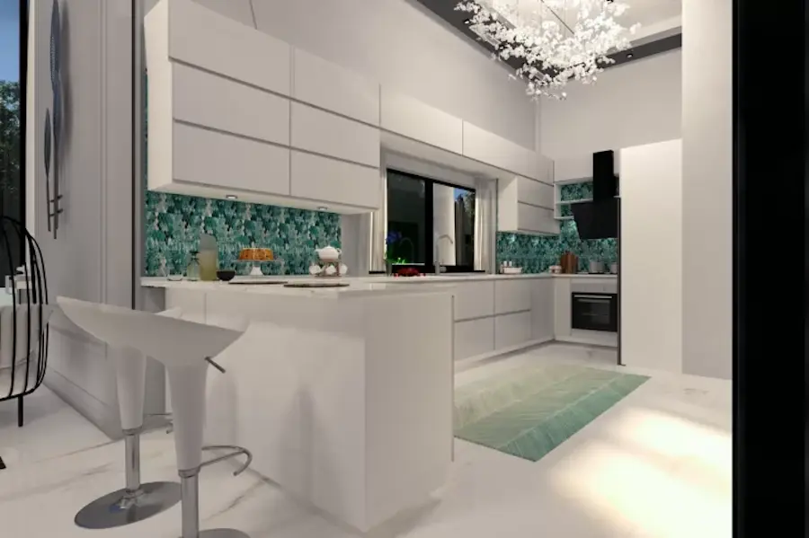 Fitted kitchen